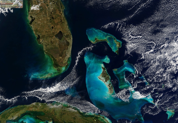 MODIS Truecolor of Florida