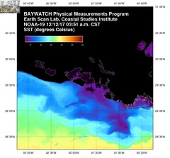 Dec 12 2017 09 UTC NOAA-19 Atch Bay SST