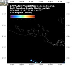 Dec 14 2017 20 UTC NOAA-19 Atch Bay SST