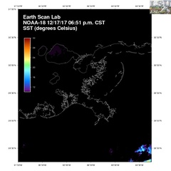 Dec 18 2017 00 UTC NOAA-18 MRP SST