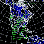 NOAA-19 orbit plot